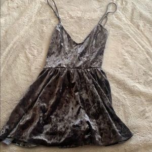 Velvety romper